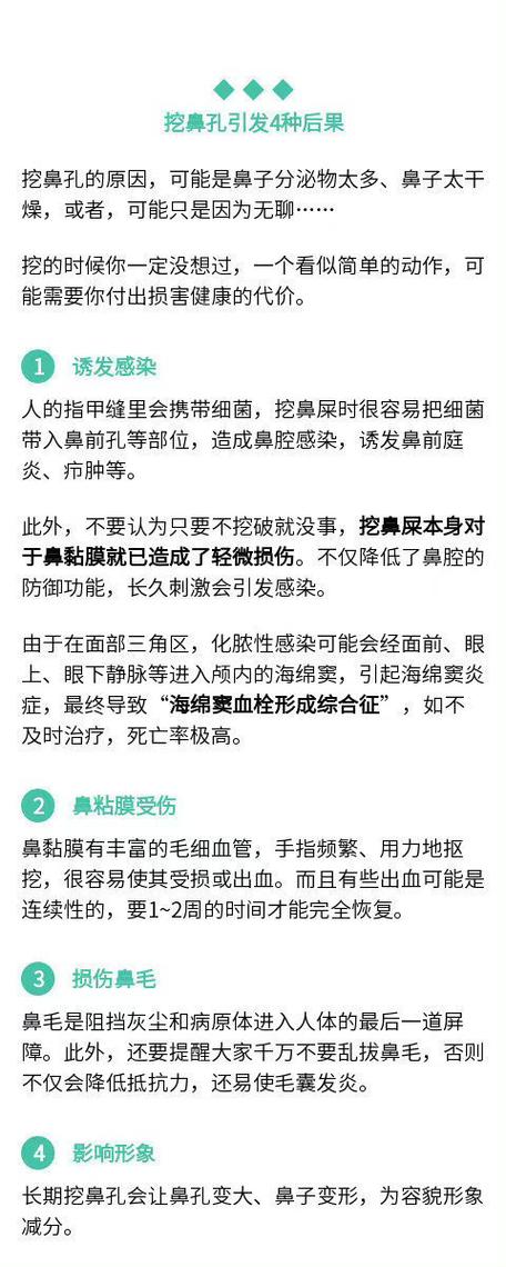 （挖鼻孔满脸肿胀变形怎么办）